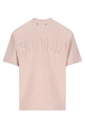 Pink cotton T-shirt GOLDEN GOOSE | GWP01874P00157625235